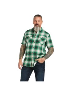 Ropa De Trabajo Ariat Rebar Made Tough DuraStretch Trabajo Shirts Hombre Multicolor | UMZH93758