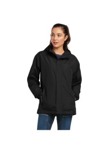 Ropa De Trabajo Ariat Rebar Stormshell Logo Impermeables Jackets Mujer Negras Moradas | WJPB57620