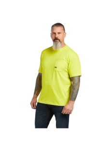 Ropa De Trabajo Ariat Rebar Workman Logo T Shirts Hombre Multicolor | XZDA48265