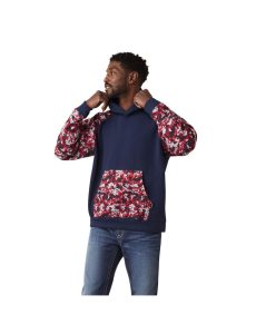 Sudadera Con Capucha Ariat FR DuraStretch Patriot Hombre Multicolor | IATE32074