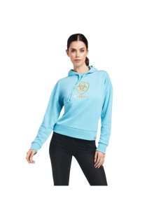 Sudadera Con Capucha Ariat Just Mujer Azules | CGQP12087