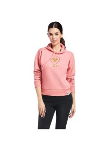 Sudadera Con Capucha Ariat Just Mujer Coral | PXLN24578