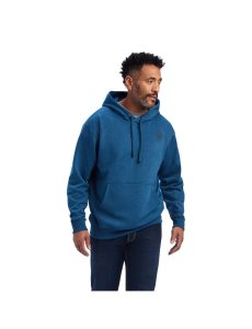 Sudadera Con Capucha Ariat Logo Hombre Azul Marino | PVDG24560