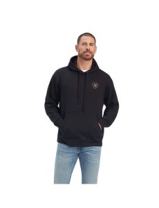 Sudaderas Ariat EST Block Hombre Negras | WSQO07328