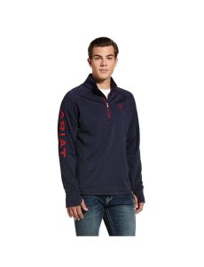 Sudaderas Ariat Tek Team 1/2 Zip Hombre Azul Marino | XLTF14790