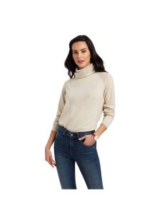 Suéteres Ariat Lexi Mujer Beige | KWJP43159