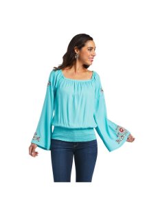 Tops Ariat Chica Del Valle Mujer Multicolor | ONFL92365