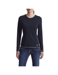 Tops Ariat FR Polartec PowerDry Mujer Azul Marino | NMLU59873