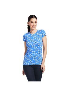 Tops Ariat Gallop Mujer Azules | PFVC91502