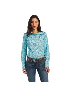 Tops Ariat Kirby Stretch Mujer Multicolor | UTAI91502