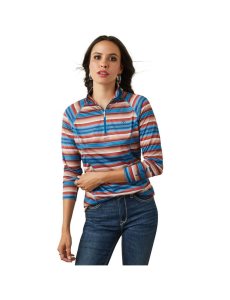 Tops Ariat Laguna 1/4 Zip Mujer Multicolor | LYMO60539