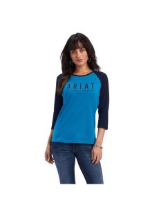 Tops Ariat REAL Arrow Classic Fit Mujer Multicolor | QXCU01745