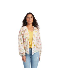 Tops Ariat Rose Garden Wrap Mujer Multicolor | DKXN78316