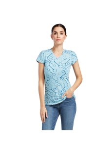 Tops Ariat Snaffle Mujer Azules | GIOV32059