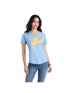 Tops Ariat Sunset Arc Tee Mujer Azules | VJGA60921