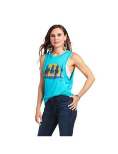 Tops Ariat Wandering Tank Mujer Multicolor | BSTE12398