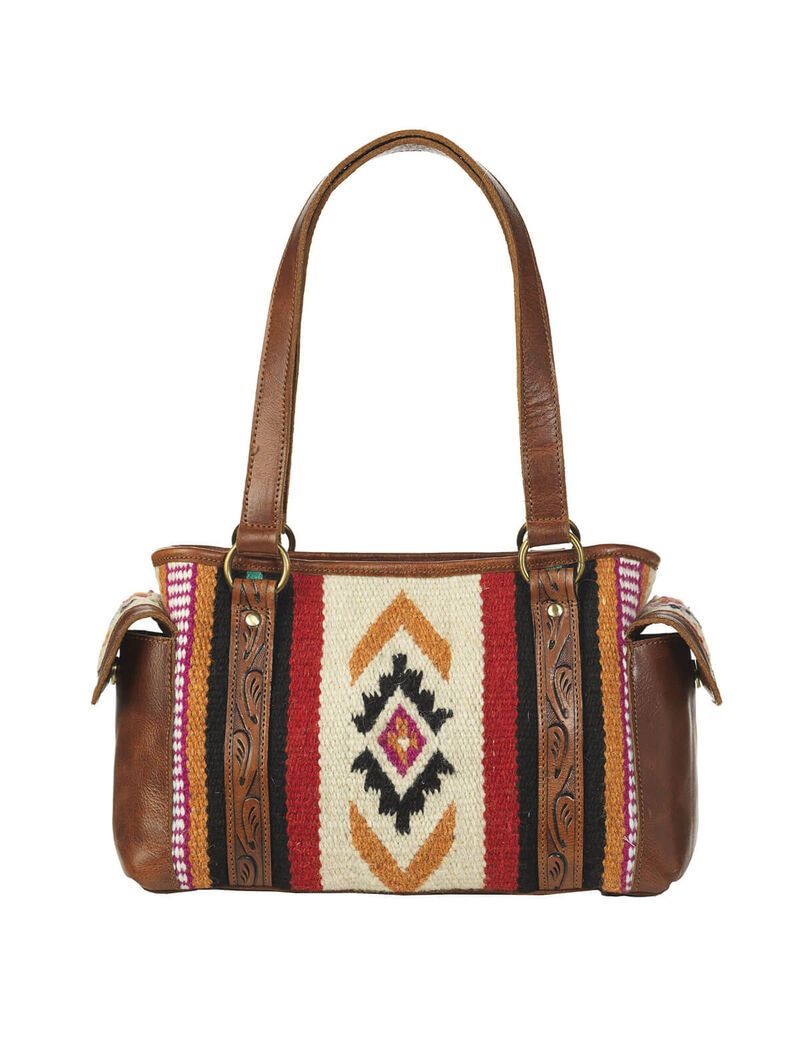 Bolsas Ariat Lana Blanket Satchel Mujer Multicolor | LXVD16475