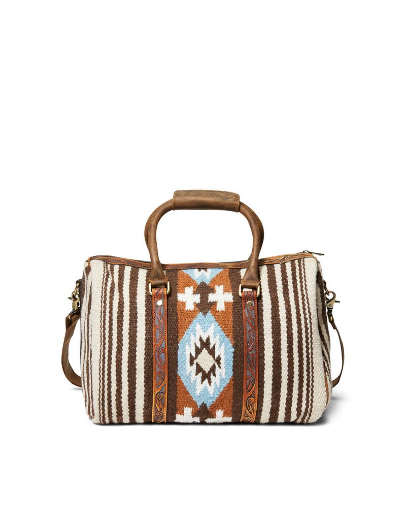 Bolsas Ariat Rug Woven Duffel Mujer Marrones | DSHW47310