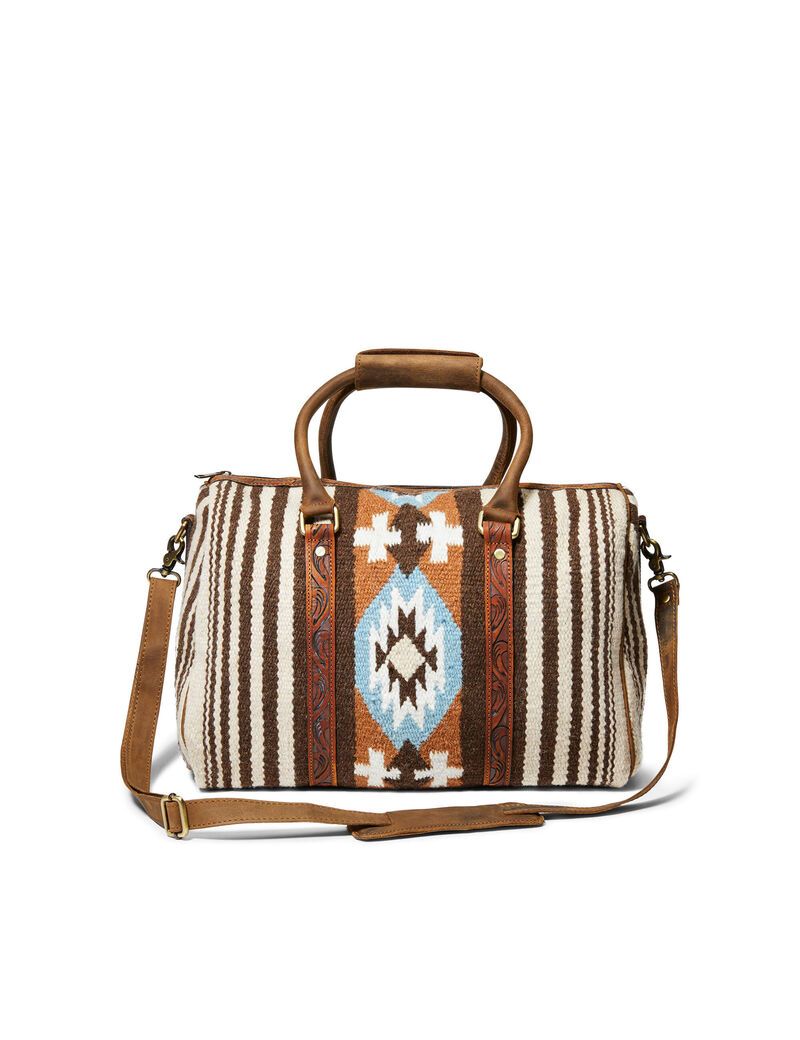 Bolsas Ariat Rug Woven Duffel Mujer Marrones | DSHW47310