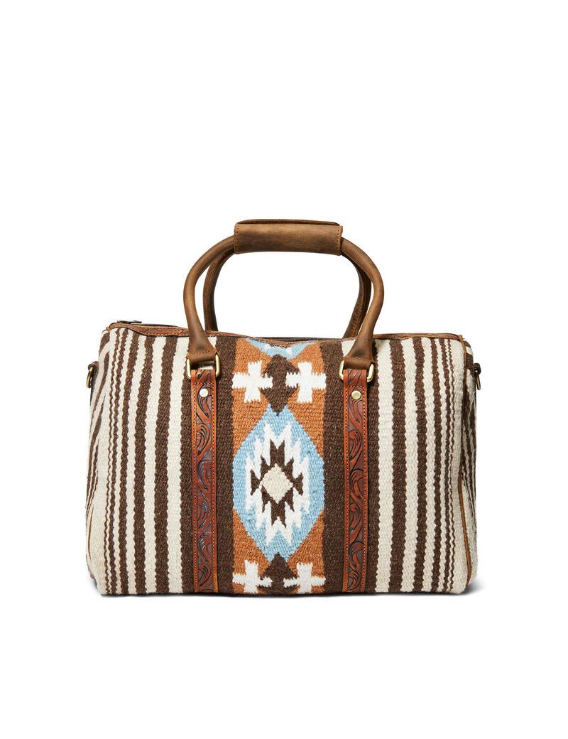 Bolsas Ariat Rug Woven Duffel Mujer Marrones | DSHW47310