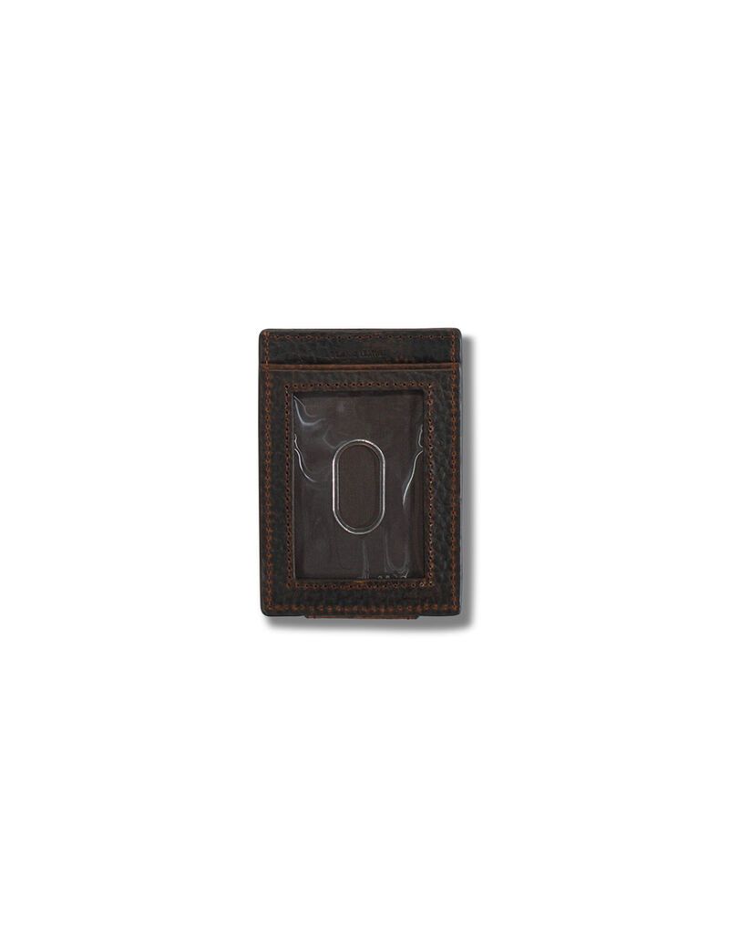 Bolsas Ariat Shield medallion card case Hombre Marrones | FPVU74680