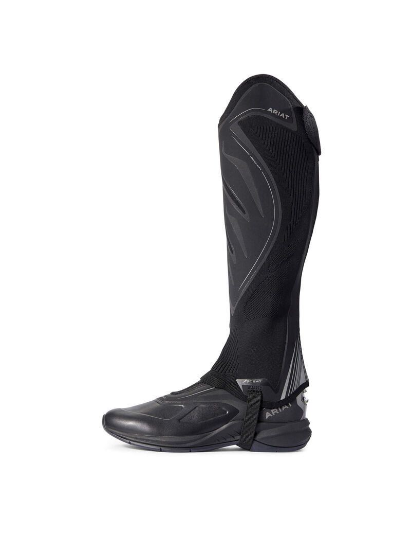 Botas De Montar A Caballo Ariat Ascent Half Chap Mujer Negras | AKOT91870