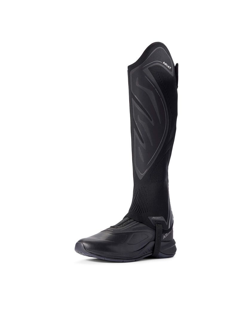 Botas De Montar A Caballo Ariat Ascent Half Chap Mujer Negras | AKOT91870