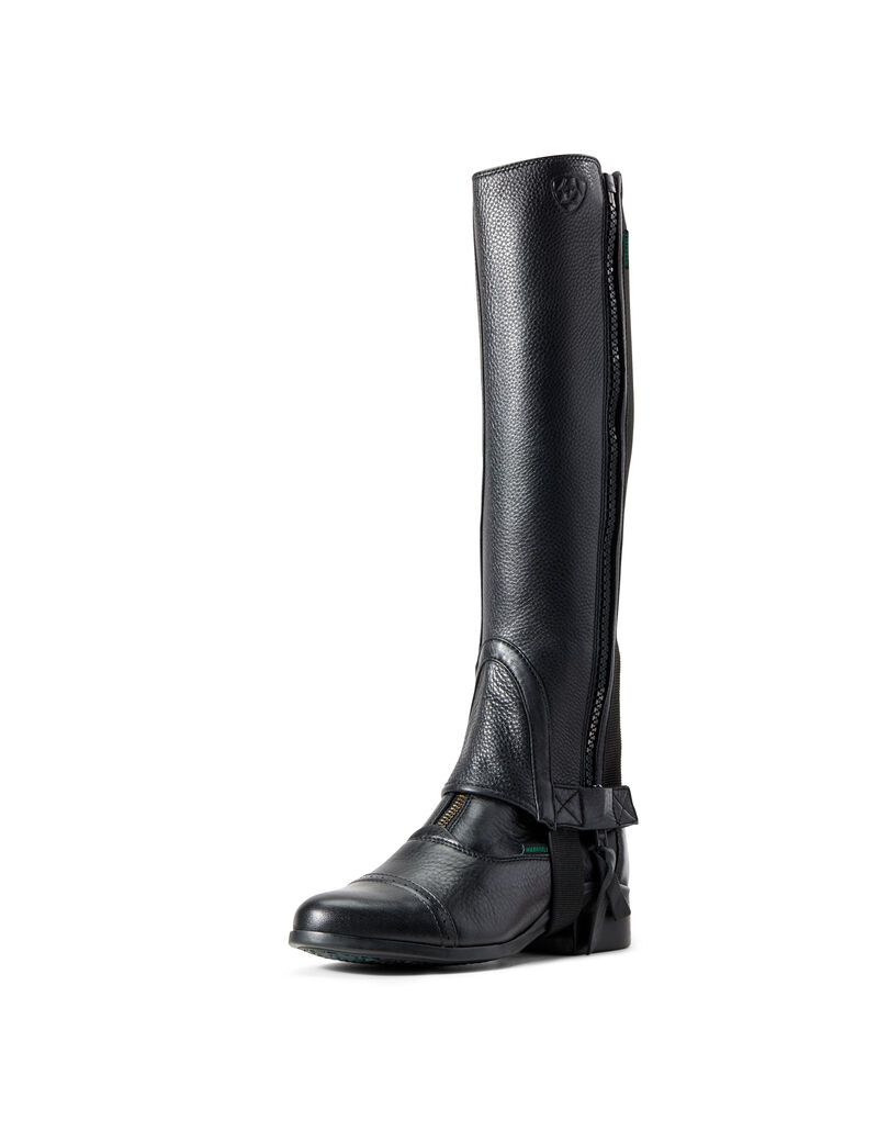 Botas De Montar A Caballo Ariat Breeze Chap Half Chap Hombre Negras | CKDH25796