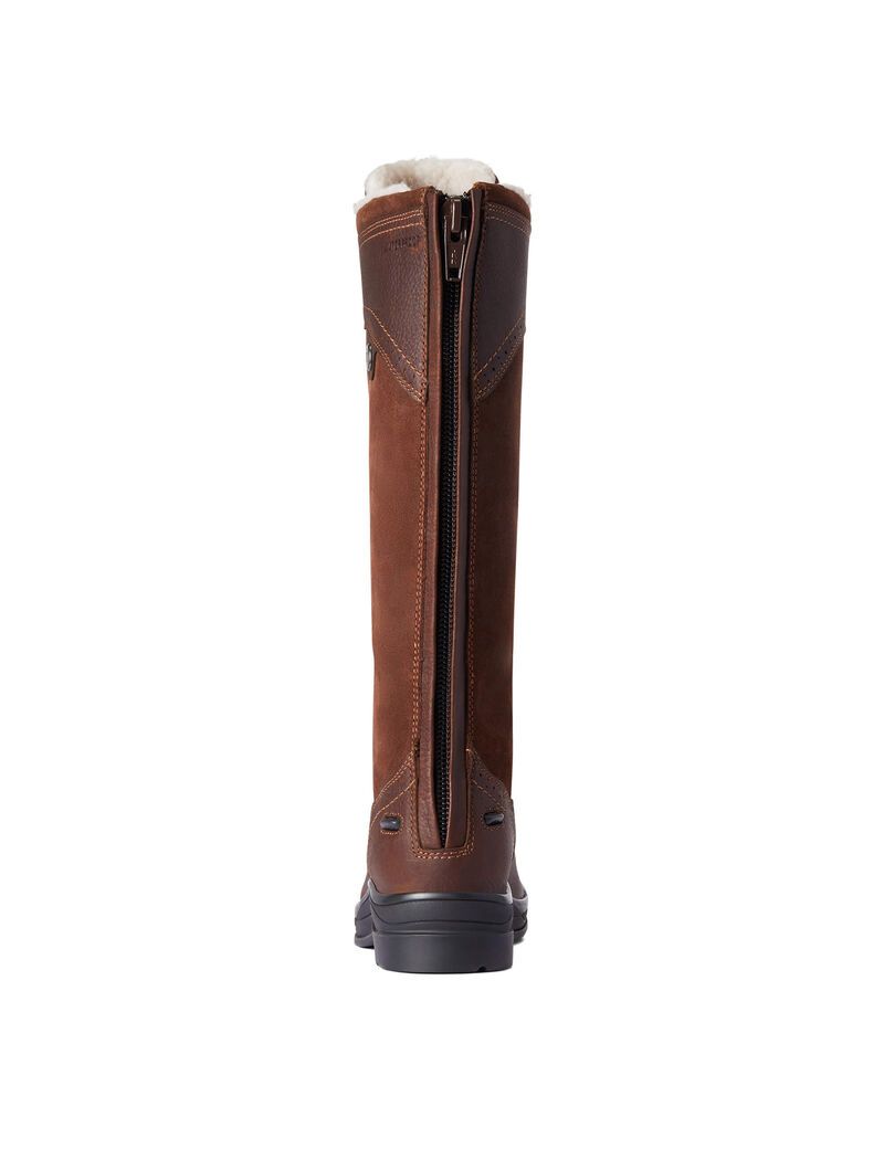 Botas De Montar A Caballo Ariat Wythburn Altas Impermeables Mujer Marrones Oscuro | IGJR96754