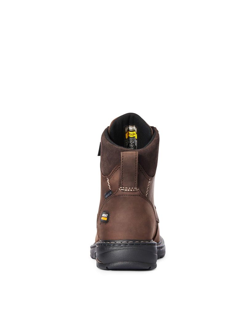 Botas De Trabajo Ariat Casey 6' MetGuard Composite Puntera Mujer Marrones | NLDV63249