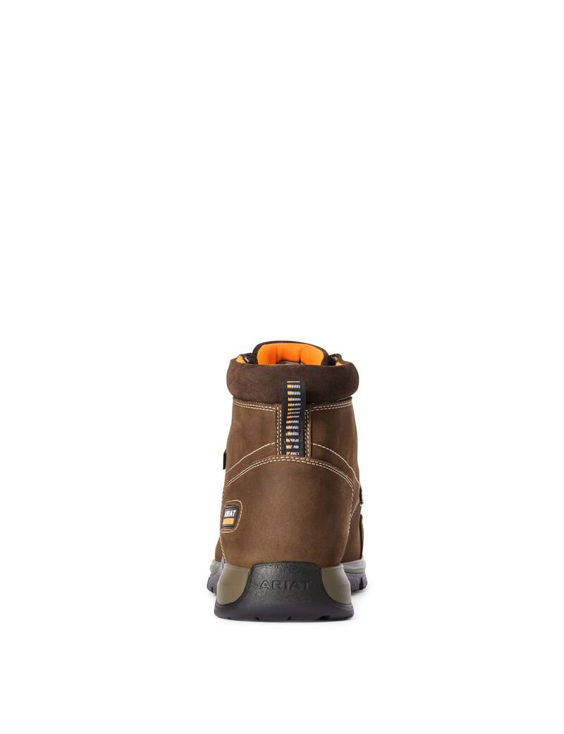 Botas De Trabajo Ariat Edge LTE Chukka MetGuard Composite Puntera Hombre Marrones Oscuro | JBOW35871