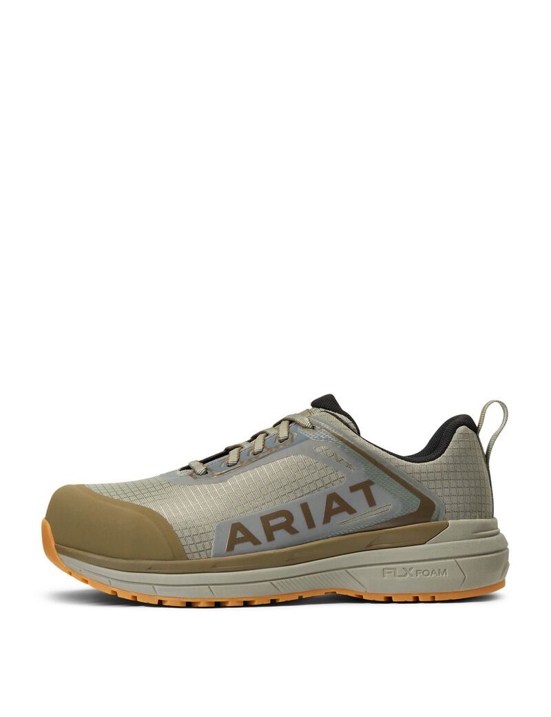 Botas De Trabajo Ariat Outpace Composite Puntera Seguridad Shoe Mujer Multicolor | LVPR79286