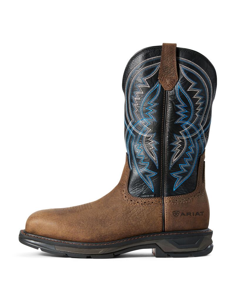 Botas De Trabajo Ariat WorkHog XT Coil Anchos Square Puntera Carbon Puntera Hombre Multicolor | RPIG45901