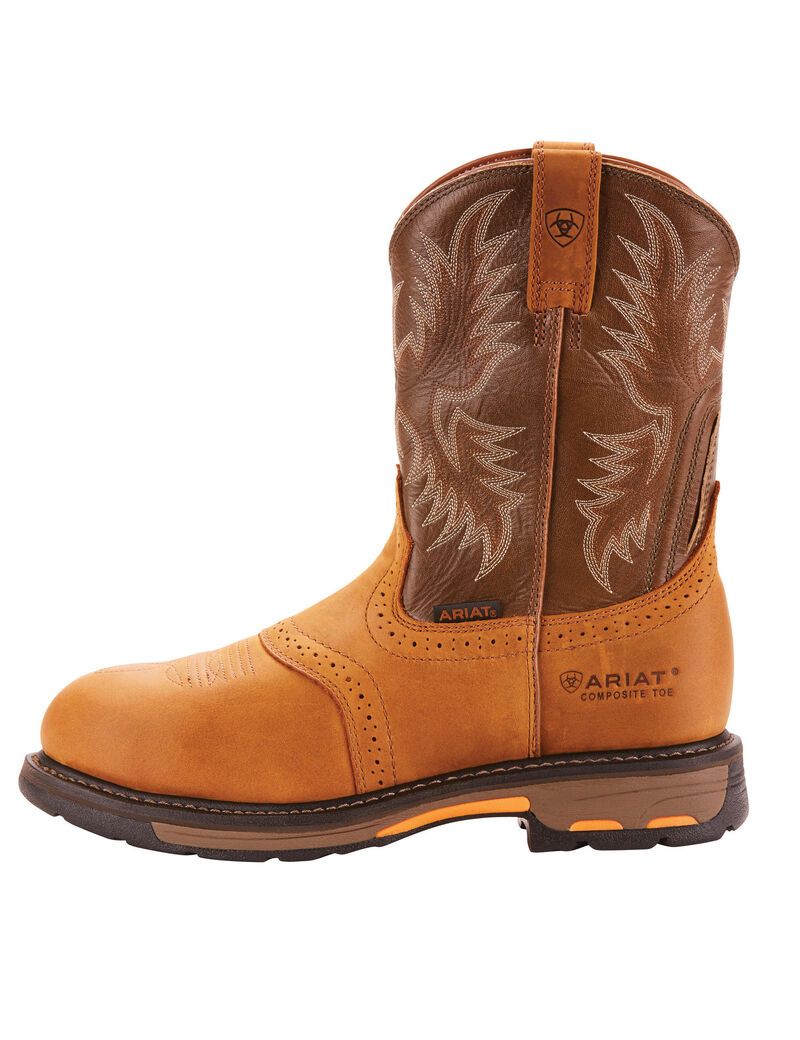 Botas De Trabajo Ariat Workhog Pull-on Ct Hombre Multicolor | VKRD67983