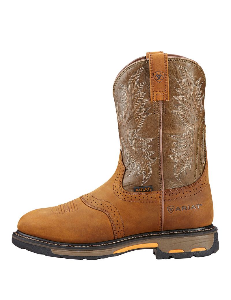 Botas De Trabajo Ariat Workhog Pull-on Hombre Multicolor | YONF86340