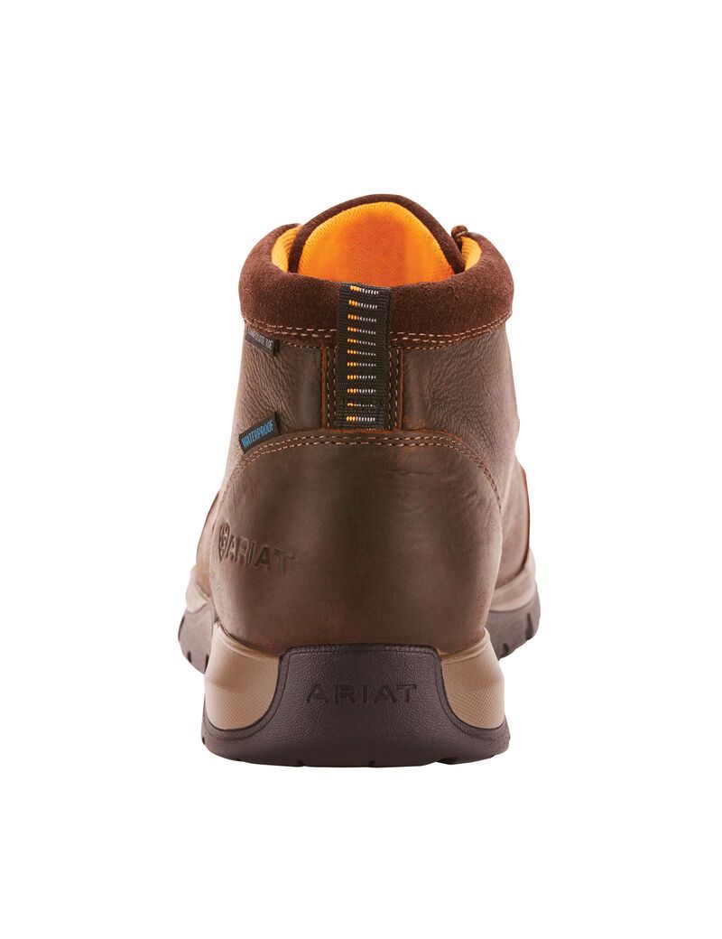 Botas Impermeables Ariat Edge LTE Moc Composite Puntera Trabajo Hombre Marrones Oscuro | HGTW87206