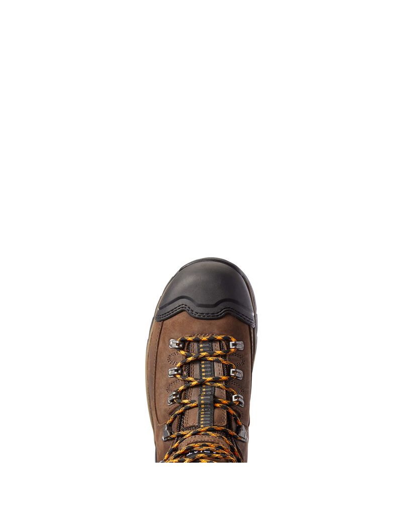 Botas Impermeables Ariat Endeavor 6' Trabajo Hombre Chocolate Marrones | PMVA95087