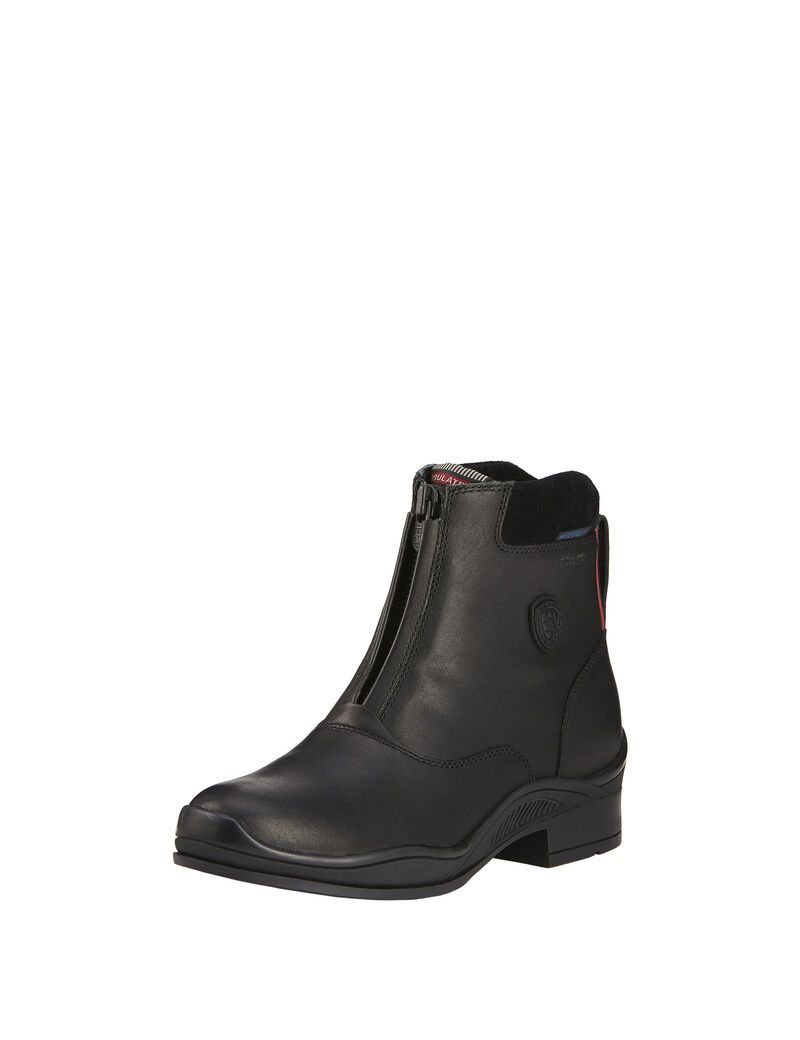 Botas Impermeables Ariat Extreme Zip Paddock Insulated Paddock Mujer Negras | FPUZ67410