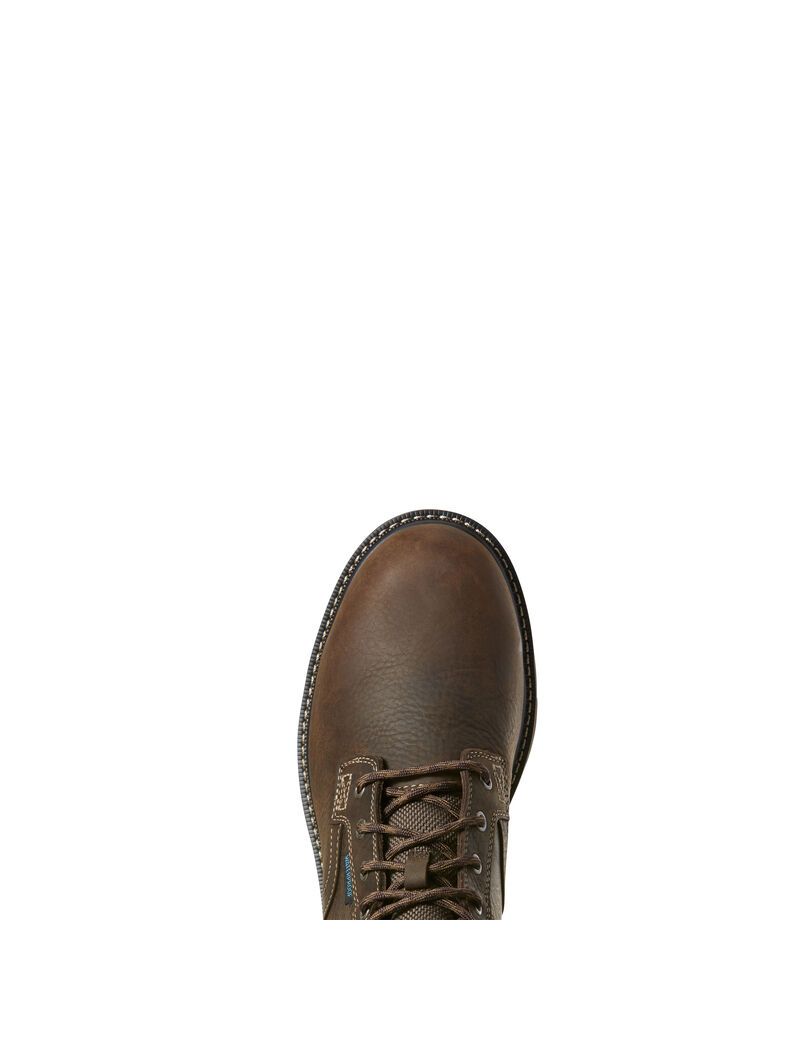 Botas Impermeables Ariat Groundbreaker 6' II Steel Puntera Trabajo Hombre Marrones Oscuro | KXYL34927