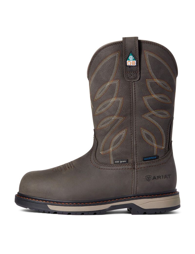 Botas Impermeables Ariat Riveter CSA Glacier Grip 400g Composite Puntera Trabajo Mujer Multicolor | LUTS97630