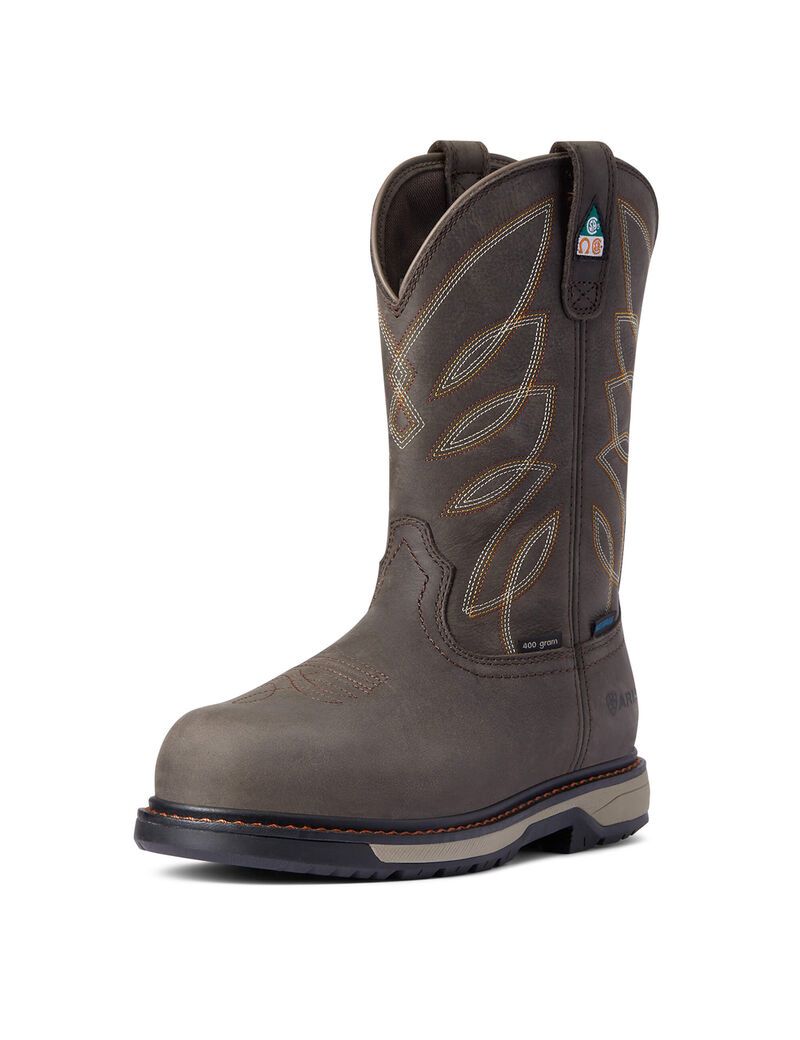 Botas Impermeables Ariat Riveter CSA Glacier Grip 400g Composite Puntera Trabajo Mujer Multicolor | LUTS97630