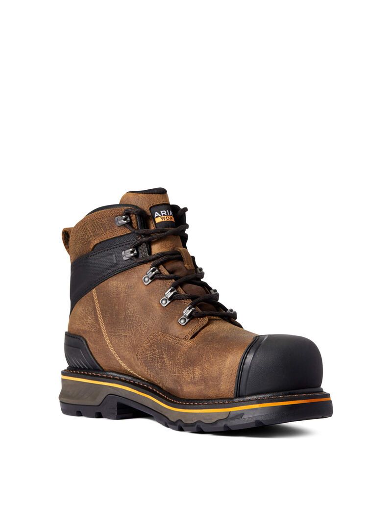 Botas Impermeables Ariat Stump Jumper 6' Composite Puntera Trabajo Hombre Multicolor | EFAL01489