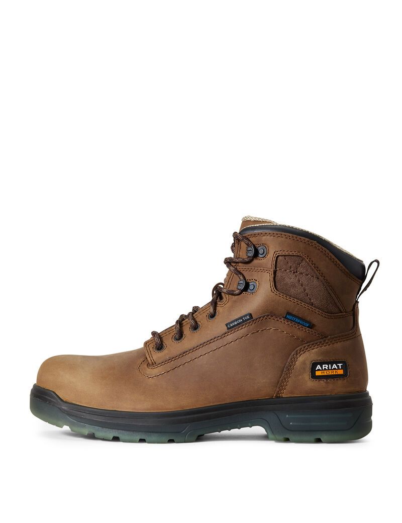 Botas Impermeables Ariat Turbo 6' H2O CSA Carbon Puntera Trabajo Hombre Multicolor | JPKQ59062