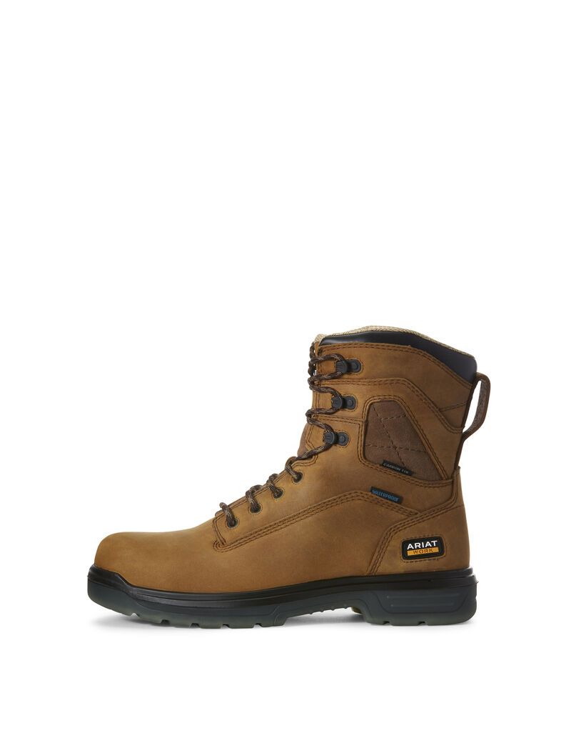 Botas Impermeables Ariat Turbo 8' Carbon Puntera Trabajo Hombre Multicolor | INAX16904