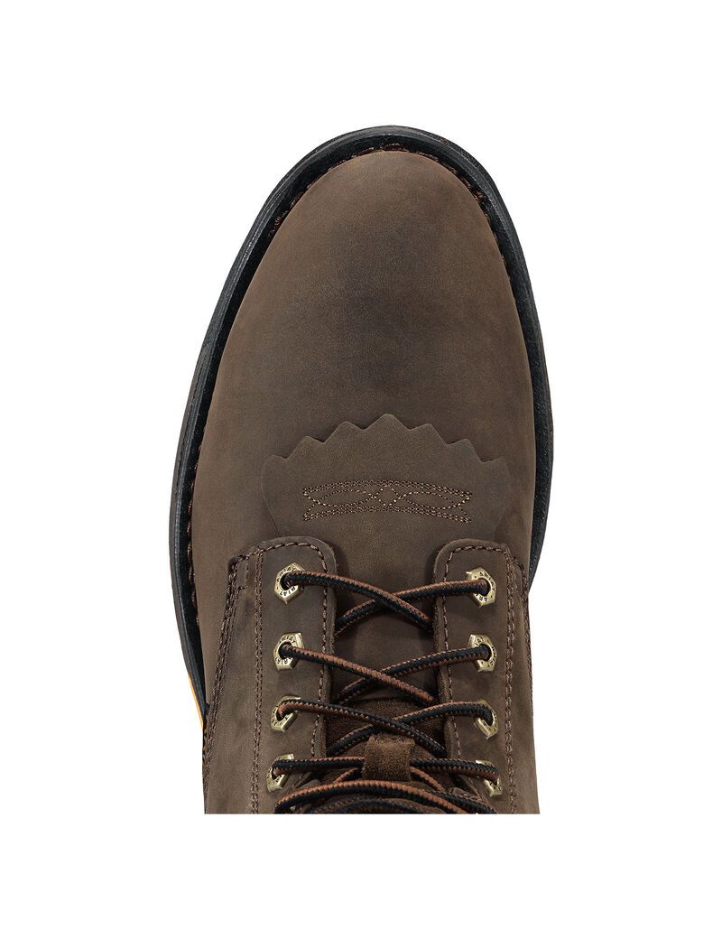 Botas Impermeables Ariat WorkHog 8' Trabajo Hombre Marrones | CKFB39017