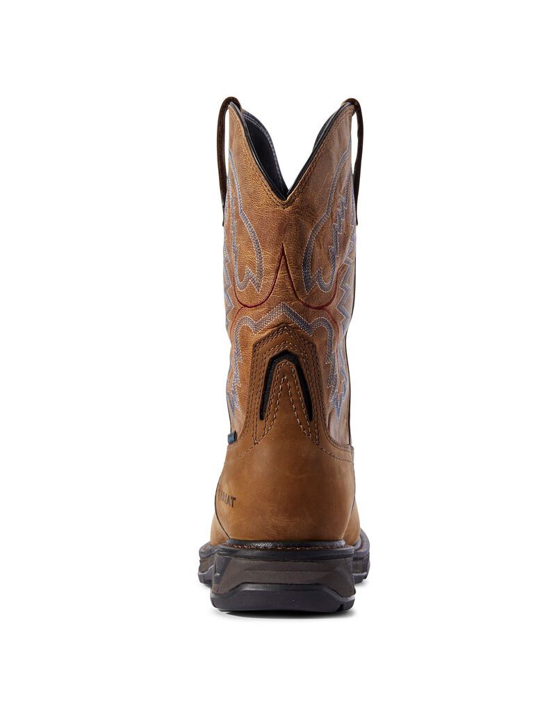 Botas Impermeables Ariat WorkHog XT Carbon Puntera Trabajo Hombre Marrones | YIMU79213