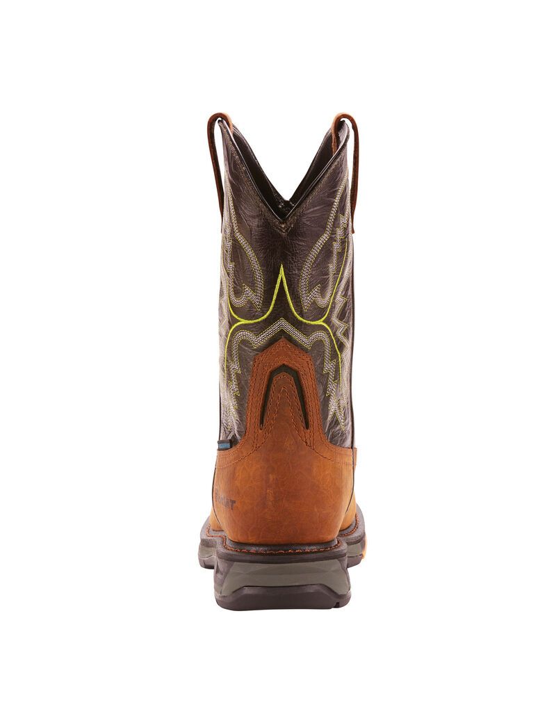 Botas Impermeables Ariat WorkHog XT Carbon Puntera Trabajo Hombre Multicolor | YOUW10674