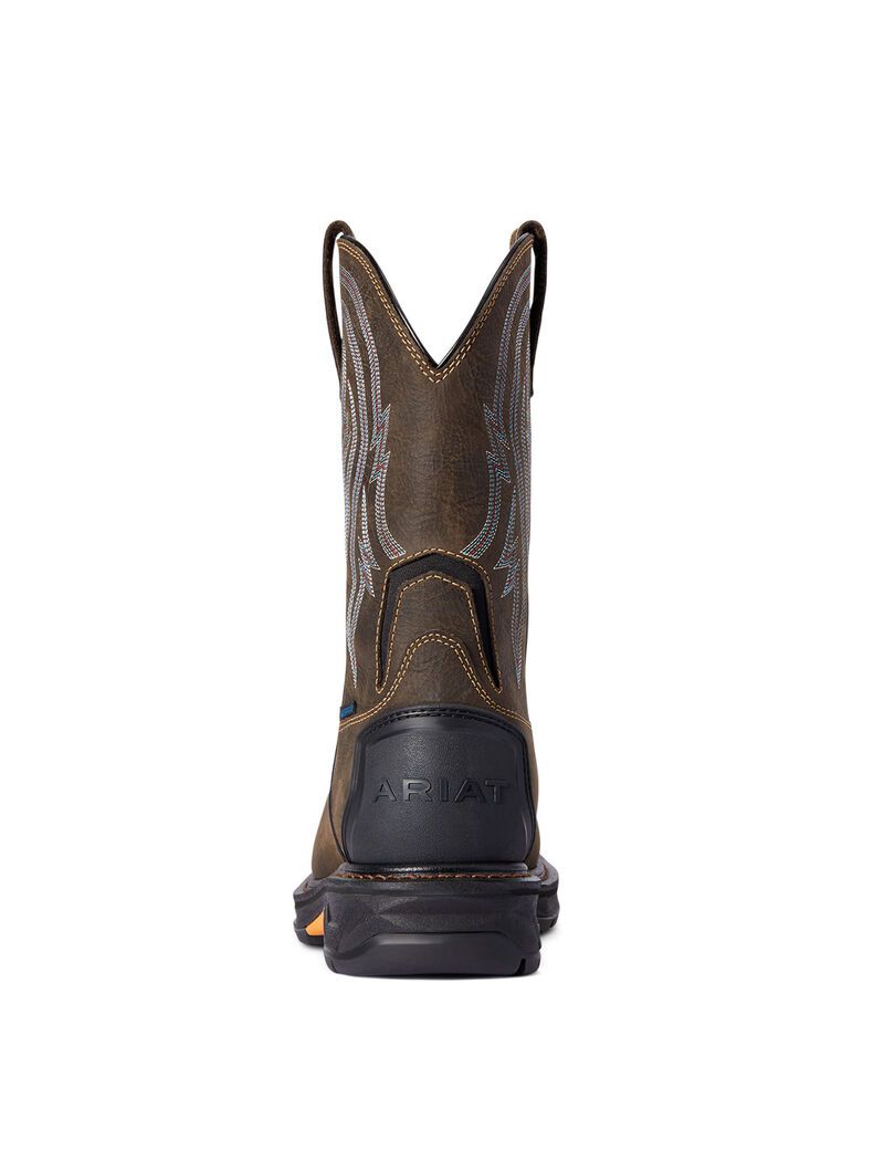 Botas Impermeables Ariat WorkHog XT Tumbleweed Carbon Puntera Trabajo Hombre Cafe | SFVU45763