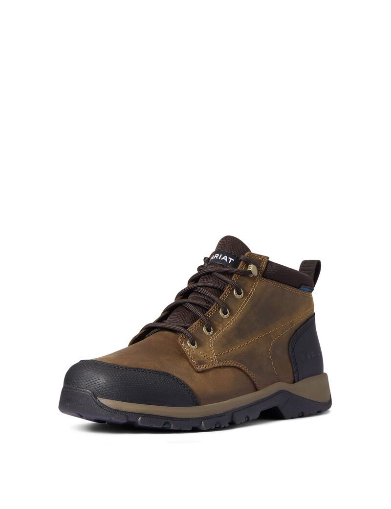 Botas Montaña Ariat Farmland Impermeables Hombre Marrones | ALRY35869