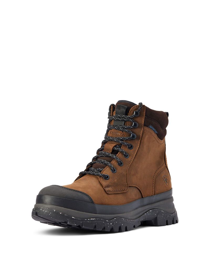 Botas Montaña Ariat Moresby Impermeables Hombre Marrones | DFWQ90146